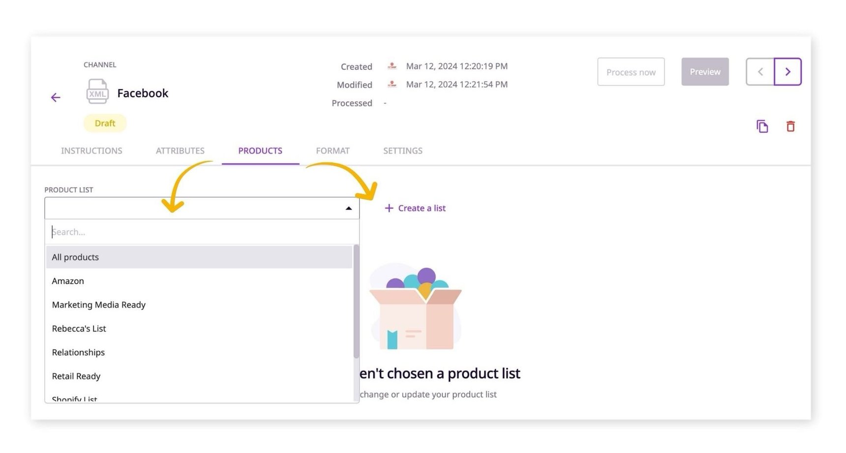 Facebook (Meta) Creating an XML feed for Facebook Catalog Manager